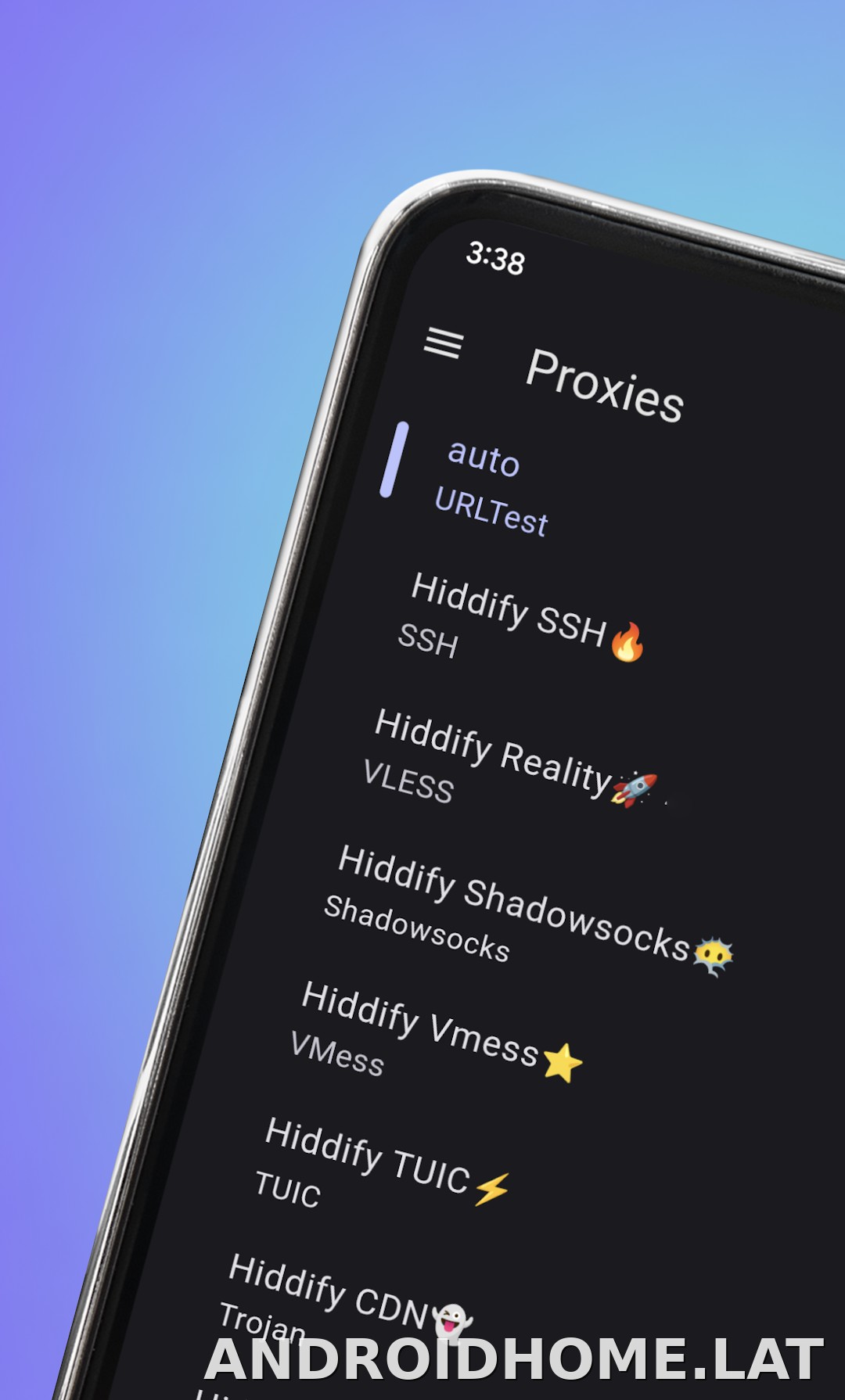 Hiddify скриншот 2