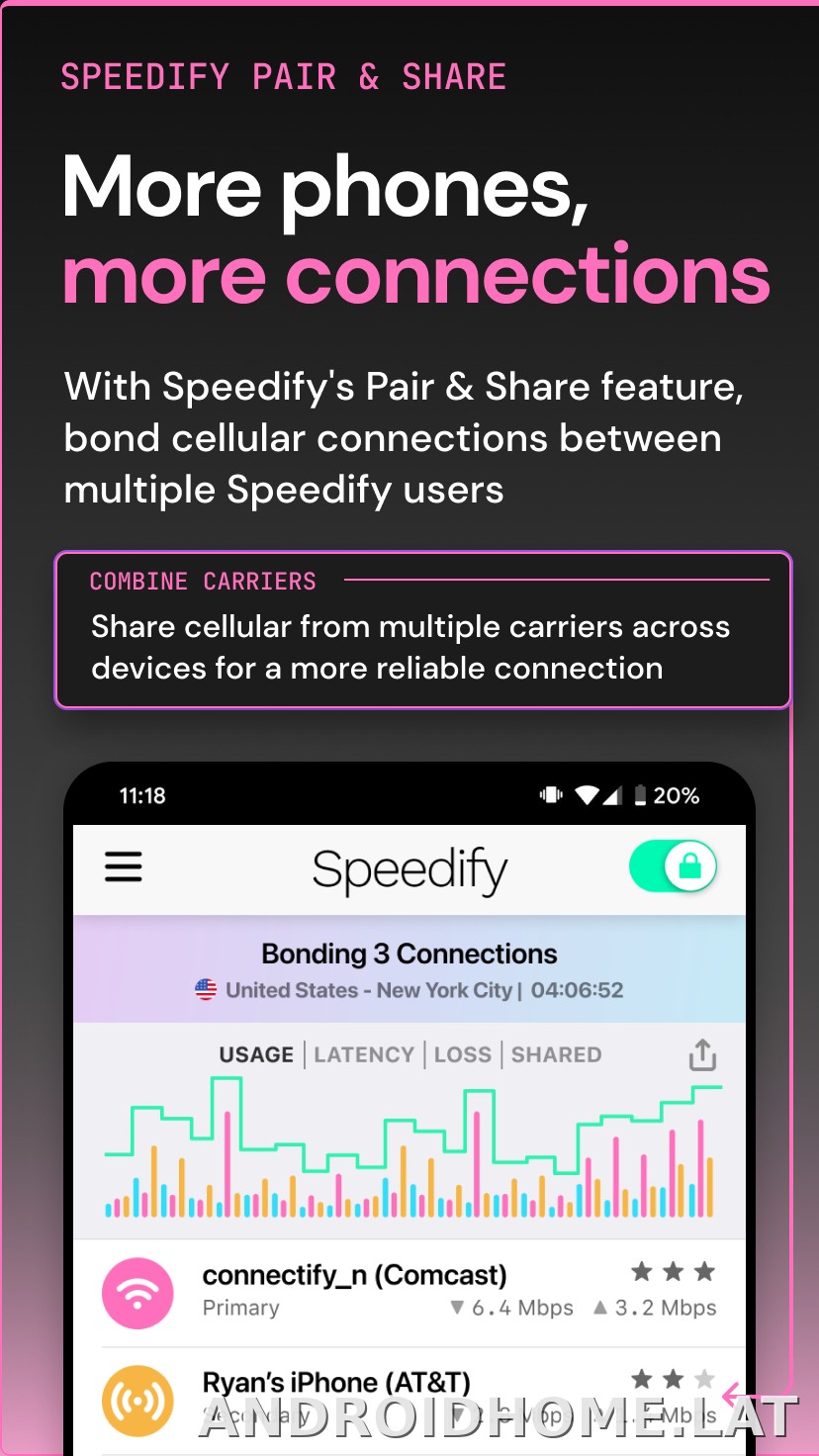 Speedify скриншот 5