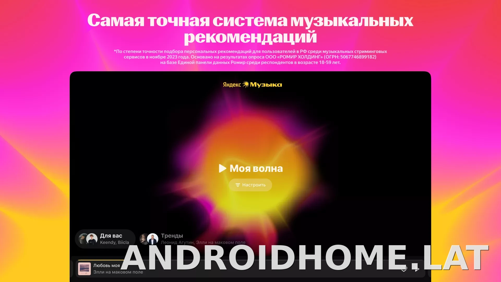 Яндекс Музыка скриншот 1