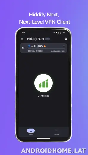 Hiddify скриншот 1