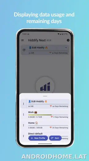 Hiddify скриншот 5