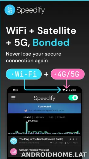 Speedify скриншот 1